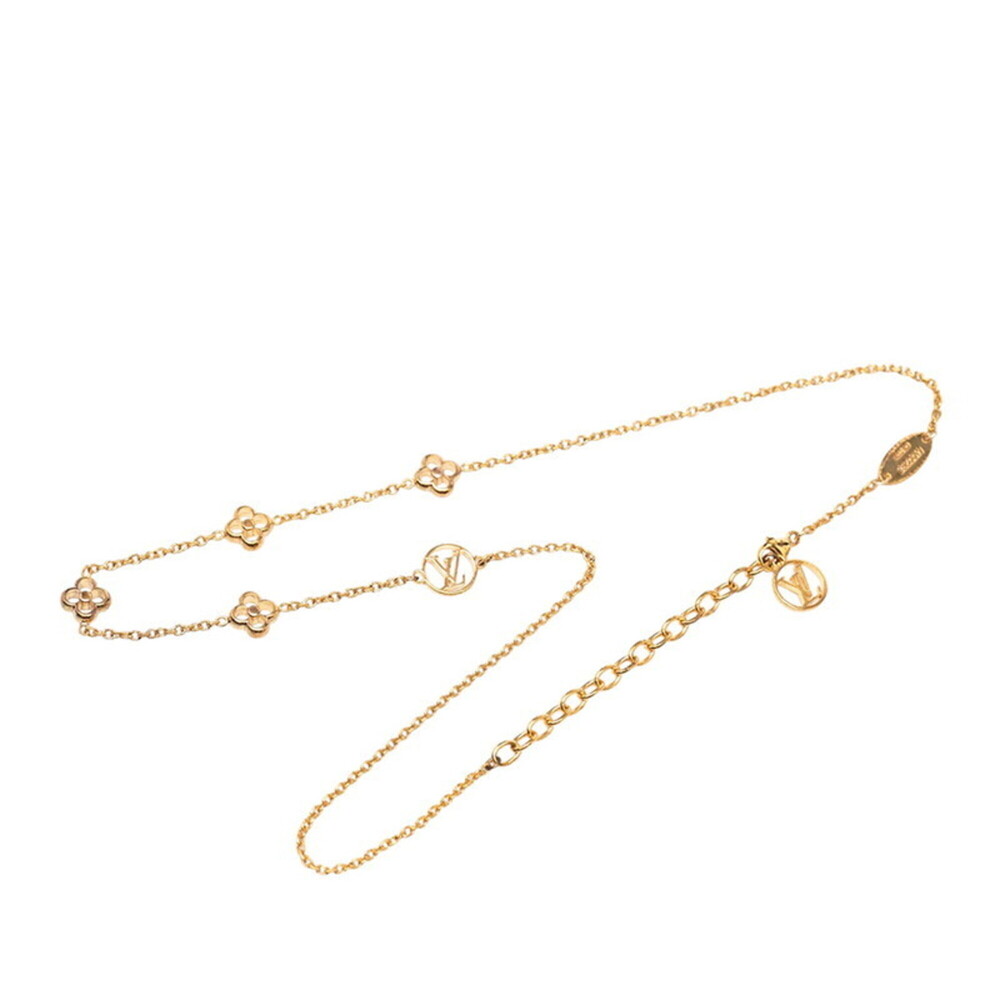 LOUIS VUITTON Gold Necklace - Picture 3 of 7